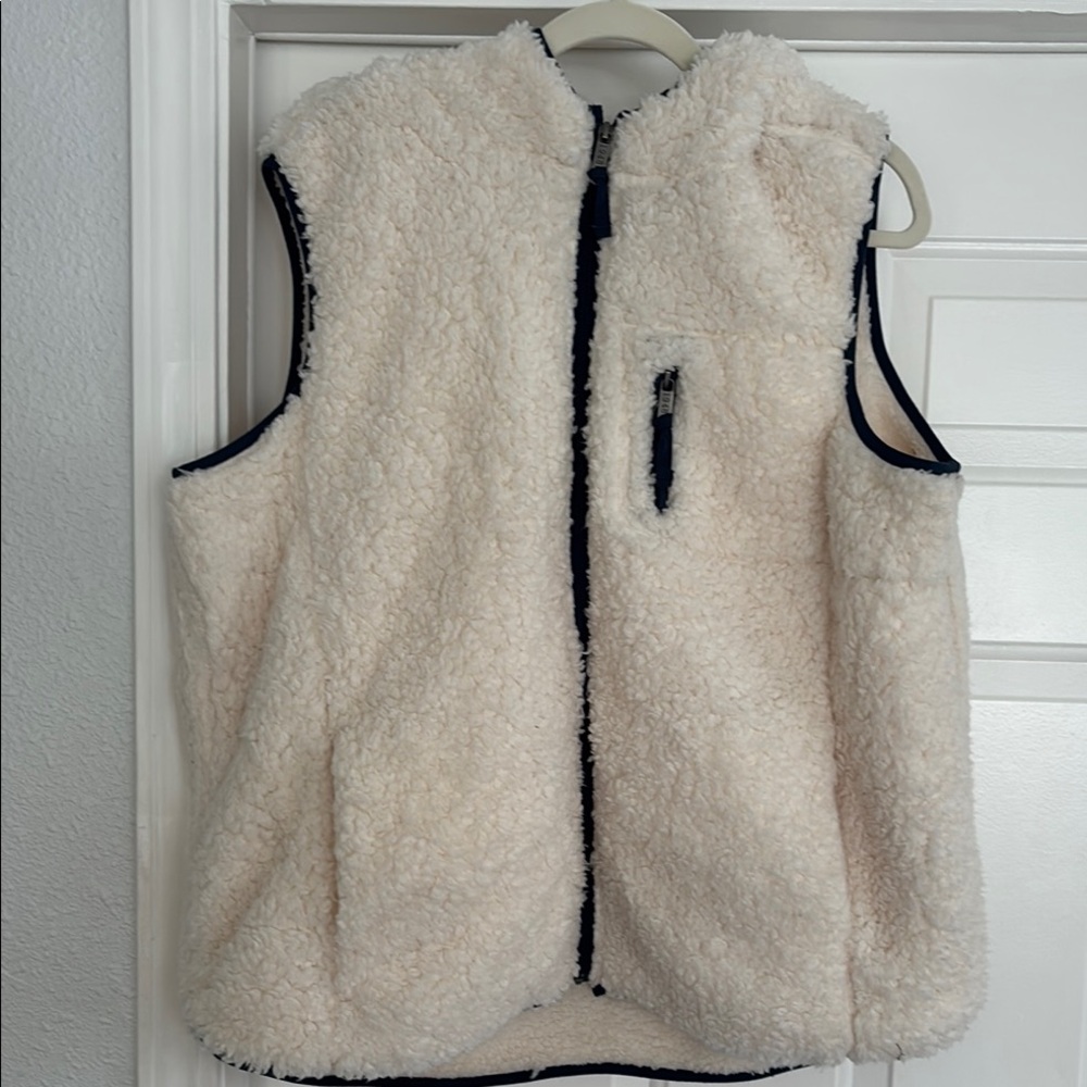 Weatherproof Cozy Cream Sherpa Vest